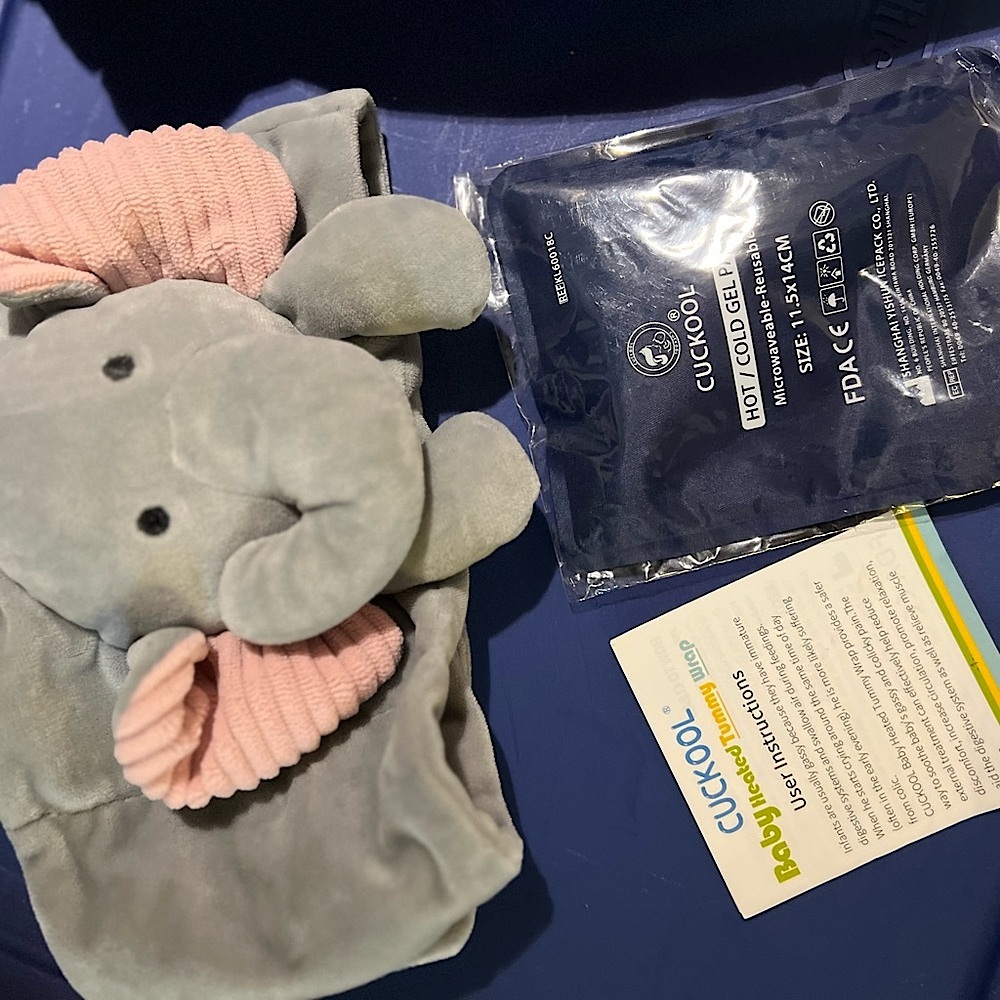 Gray Elephant Kids Hot/Cold Pack